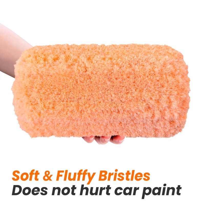 ARTIPOLY 20ft Reach Car Wash Brush with Long Handle-Car Cleaning