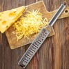 Flat Kitchen Grater Grater Stainless Steel Fine 38 cm