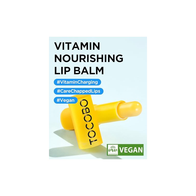 TOCOBO Lip Balm Bálsamo Labial Hidratante y Nutritivo con Vitaminas