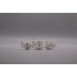 King Car Clips 50pcs Door Weatherstrip Retainer Clip for GM 11611342 for Buick Cascada Envision Lacrosse Regal Verano, Chevy Cruze Malibu SS 2011-On (White)