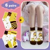Queenshin Bee Socks Funny Socks For Kids Animal Cartoon Boys