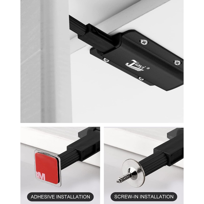 Jiayi Push to Open Door Catch 2 Pack Touch Open