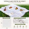 horwia 70''x 70''Extra Large Picnic Outdoor Blanket,Foldable Blankets Picnic Mat