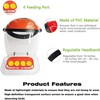 Hummingbird Hat Feeder for Head - Wild Bird Feeders,4 Feeding