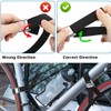 TuTuYa Short Tie Down Straps, 6PK 1.3Ft x 0.98In (40x2.5cm)