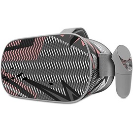 Decal Style Skin Wrap Compatible with Oculus Go Headset - Baja 0032 Pink (Oculus NOT Included)