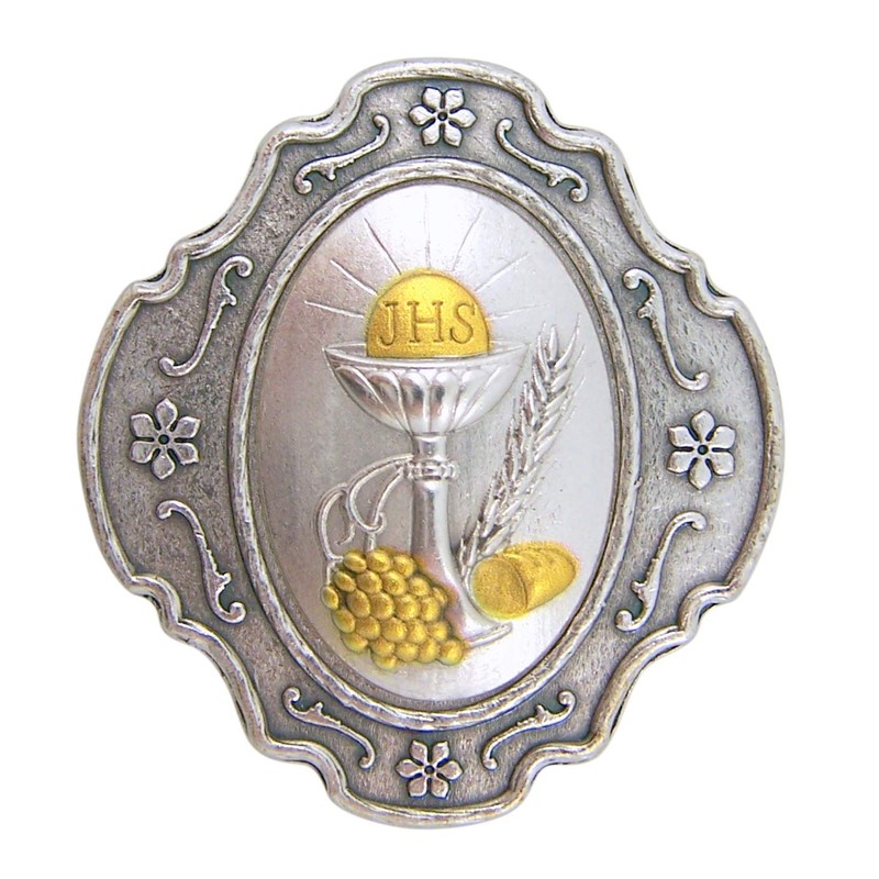 Girls First Holy Communion Rosary Gift Set with Glass Bead