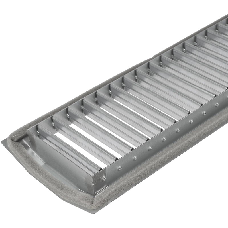 Vent Systems 17" x 5" Inch Galvanized Steel Louvered Air