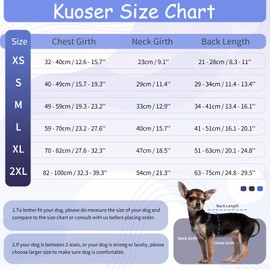 Kuoser Dog Bodysuit After Op, Dog Bodysuit After Castration Male, Dog Bodysuit After Surgery , Breathable Body Dog Cat Body After Surgery, Anti-Wound Licking Suit Dog, E-Collar Alternative After