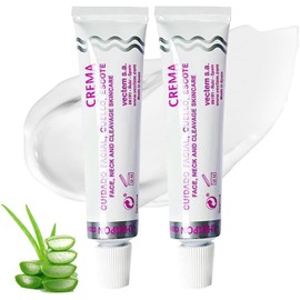 2PC Crema Antienvejecimiento para Mujeres，Face Neck & Decolleté Anti-ageing Cream with Collagen,vitaminas y colágeno, crema hidratante y regeneradora