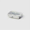 Jaju JAJU stainless steel square two compartment sharing cupboard_500ML, silver