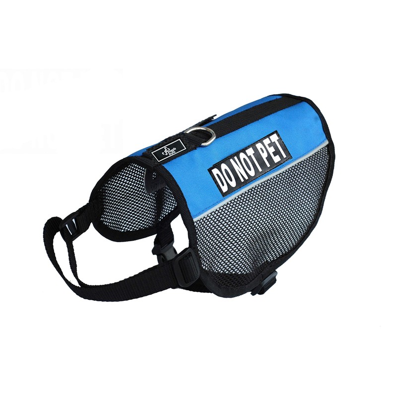 DO NOT PET Service Dog mesh Vest Harness Cool Comfort