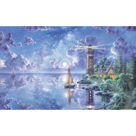 Pintoo Jigsaw Puzzles 1000 Piece for Adults - Abraham Hunter - Light of Peace Beautiful Plastic Puzzle for Home Decor Zero Dust Easy Storage [H2017]