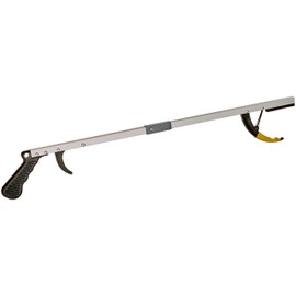 Sammons Preston Reacher, Folding, 26", Grabber Reacher Tool, Lightweight Trash Picker Grabber & Garden Nabber, Handy Aluminum Picker Up Tool & Reaching Claw, Portable Reaching Assist & Dressing Tool