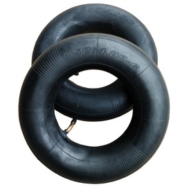 Jzcthg Pack of 2 Inner Tube 3.50/4.00-6 Angle Valve Air Wheel Accessories Wheelbarrow Hose Inner Tube for Sack Truck Wheel Standard Hose Replacement Hose Tyre Tube