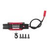 RC Winch Aluminum Alloy Electric Dual Motor Simulated Winch for