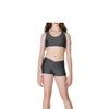 R&N FASHIONS - Girls Shiny Crop Top and Hot Pants