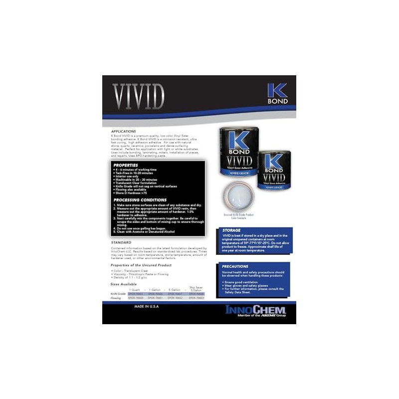 K-Bond Vivid Flowing 1 Quart