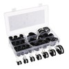 COHEALI 72 Pcs Stainless Steel Clamp Set Durable Tube Hose