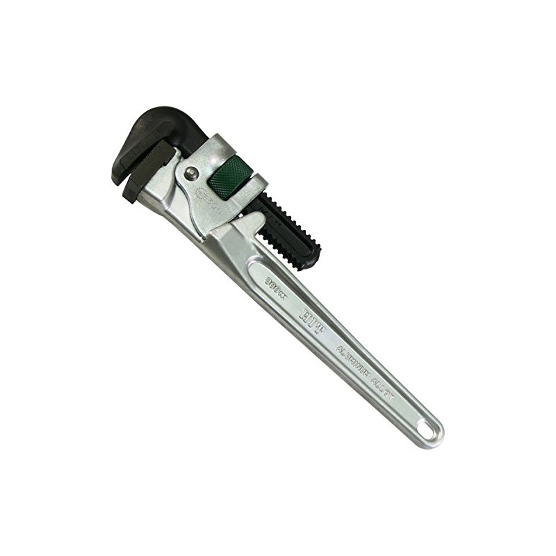 HIT ALP300G Green Aluminum Pipe Wrench for Coated Tubes, Wide