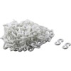 SUN UP Plastic Chain #6 White 5m (2 S Hooks)
