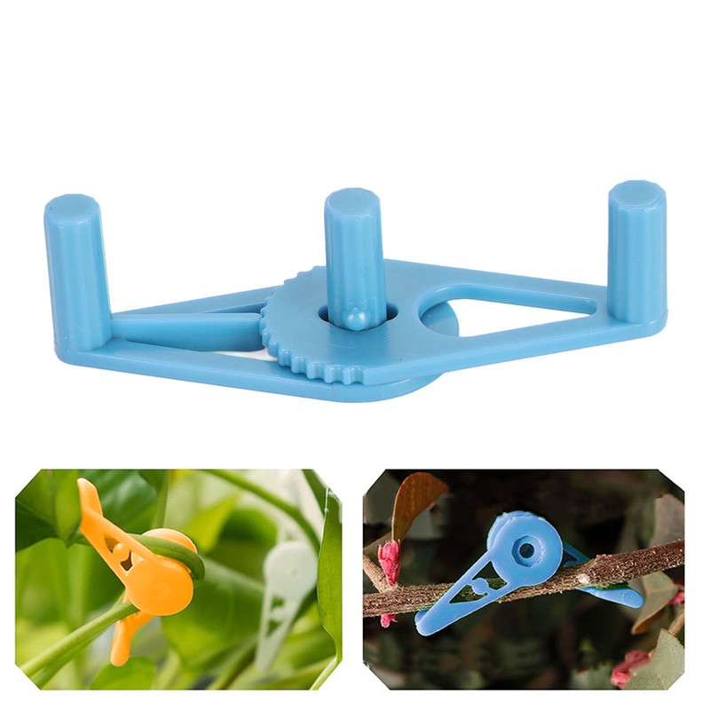 50pcs Low Stress Training Clips 360 Degree Adjustable Reusable Plastic