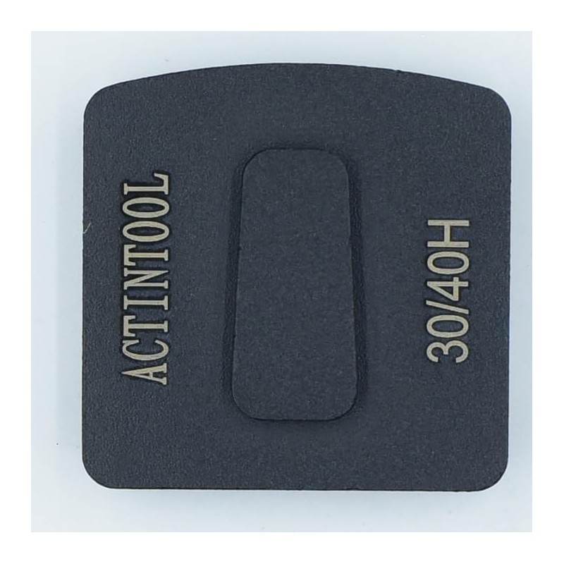 ACTINTOOL 10mm Thick Diamond Arrow Segments Redi Lock Grinding Tools
