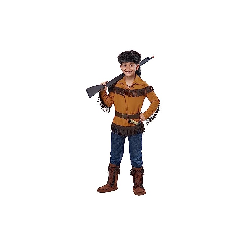 California Costumes Kids Davy Crockett Costume Medium