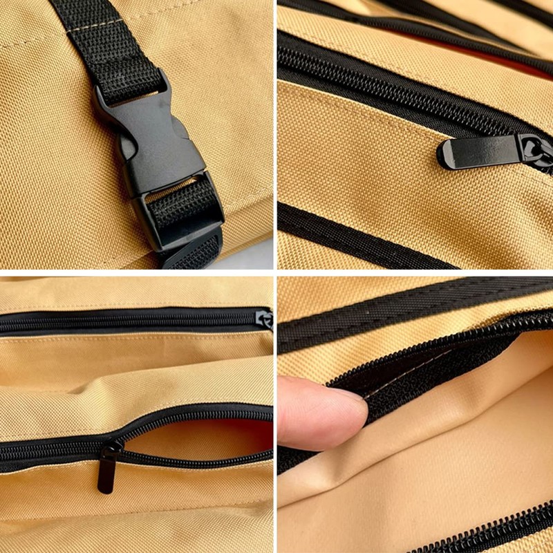 NIHO Bolsa enrollable para herramientas, organizador de rollos multiusos, 5