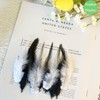 100pcs Feathers for Crafts, 5-7Inch Rooster Saddle Hackle Feathers Pheasant