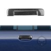 Carbon Fiber Tailgate Exterior Door Handle Trim Cover, Rear Trunk