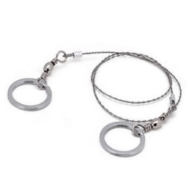 KOMBIUDA Pocket Wire Saw Stainless Steel Survival Tool for Outdoor Activities Camping Fishing and Hunting Easy to Use for Efficient Cutting Emergency Situations