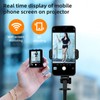 Camnoon Selfie Stick Tripod, 2-in-1 Selfie Pole with Removable Projection