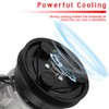 CCIYU A/C Compressor with Clutch A/C Air Compressor for Car