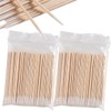 Fcozpjk 200PCS Precision Tip Cotton Swabs with Wooden Sticks, Pointed