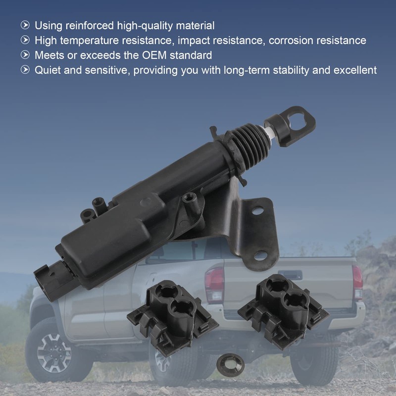 DICMIC Power Tailgate Bed Remote Lock Assembly Kit Compatible with
