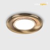 MiniSun | Modern Fire Rated Black Chrome GU10 Recessed Ceiling