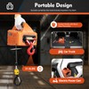 CUBELLIN 2-in-1 Electric Hoist 110V Electric Winch with Wireless Remote