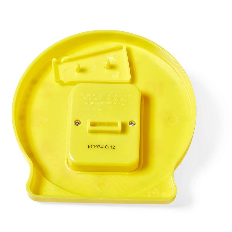 hand2mind Plastic Mini Geared Clock, Learning Clock Classroom Kit, Clock