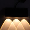 LED Wall Lights 3 LED 3W Glareless Soft Warm Light