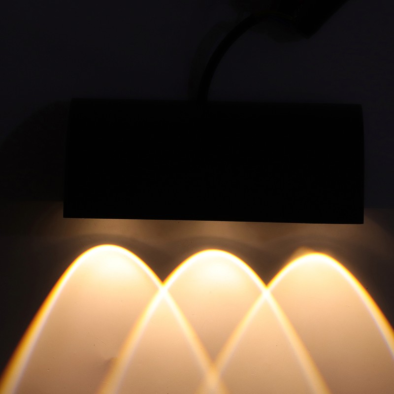 LED Wall Lights 3 LED 3W Glareless Soft Warm Light