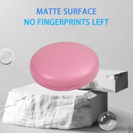 Maoerdental 2 Pack Orthodontic Retainer Case with Solid Color,Simple Aligner Case for Invisalign,Night Mouth Guard Case, Retainer Holder (Pink)