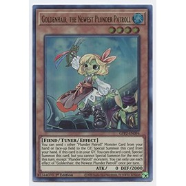 Goldenhair, The Newest Plunder Patroll - GFP2-EN094 - Ultra Rare - 1st Edition