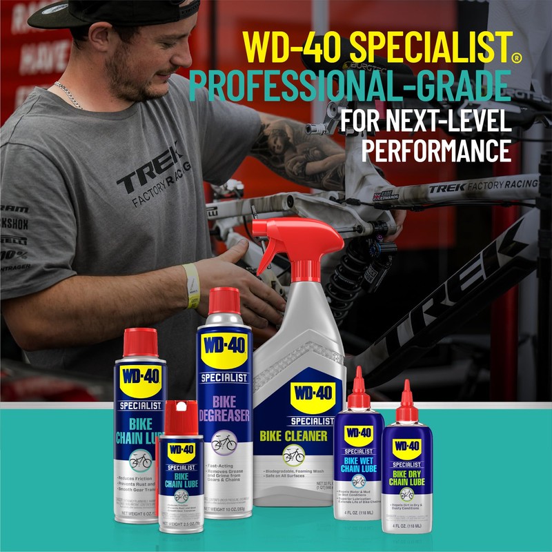 WD-40 Specialist Bike Chain Lube, 6 OZ