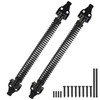 TIBEGOLD 14" Gate Spring Self Closing, Heavy Duty Black Door