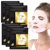 ITSDAWN 6 Pack Advanced Snail Mucin Glass Glow Face Masks,
