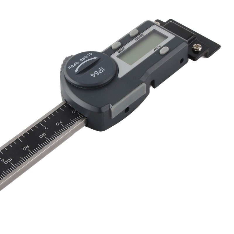 IP54 Horizontal Vernier Caliper LCD Display Digital Linear Scale Measuring