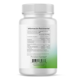 Primetech Nutrition Magnesio Glicinato MAG-100, 120 Cápsulas | Alta Calidad, Combinación de Glicina con Sales de Magnesio, Mejor Absorción, Relajación