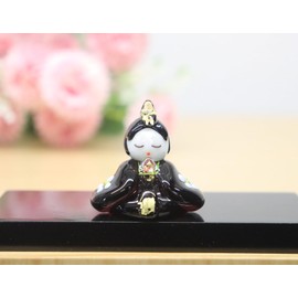 Glass Square, Cute Glass Hina Dolls, Imperior, Large