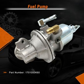 PumpShark Fuel Pump 1701050K60 - Direct Replacement for Komatsu TCM Forklift & Nissan H15 H20II H25II K15 K21 K25 Engines | OEM Fit